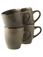 Dutch Rose Set of 4 Camel Serenity Mugs - Image 2 of 3