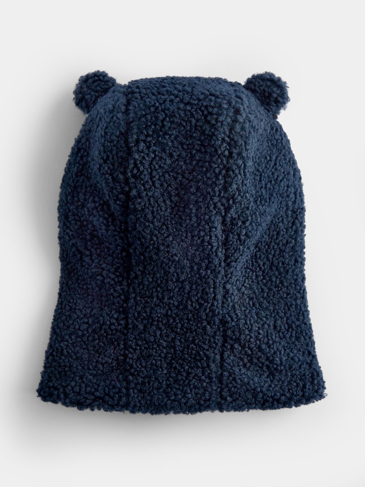 Jojo Maman Bébé Blue Bear Borg Balaclava Hat - Image 2 of 5