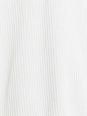 Blanco - Camiseta ajustada con diseño ladrillo de River Island - Imagen 4 de 4