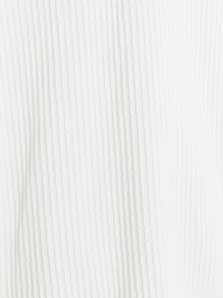 Blanco - Camiseta ajustada con diseño ladrillo de River Island - Imagen 4 de 4