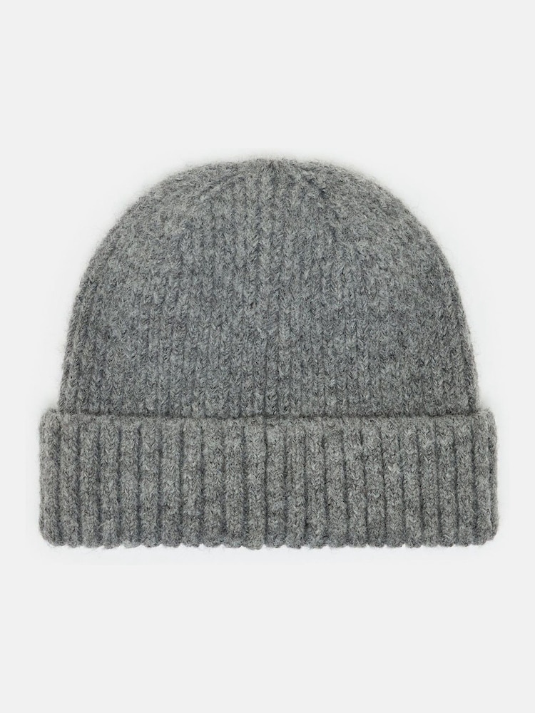 Joules Berwick Grey Beanie Hat - Image 2 of 5