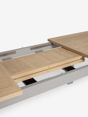 Dove Grey 6 to 10 Seater Extending Dining Table - Image 2 of 8
