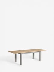 Dove Grey 6 to 10 Seater Extending Dining Table - Image 2 of 6