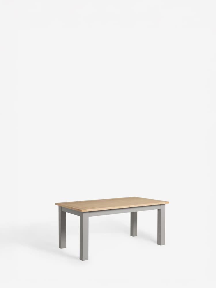Dove Grey 6 to 10 Seater Extending Dining Table - Image 6 of 6