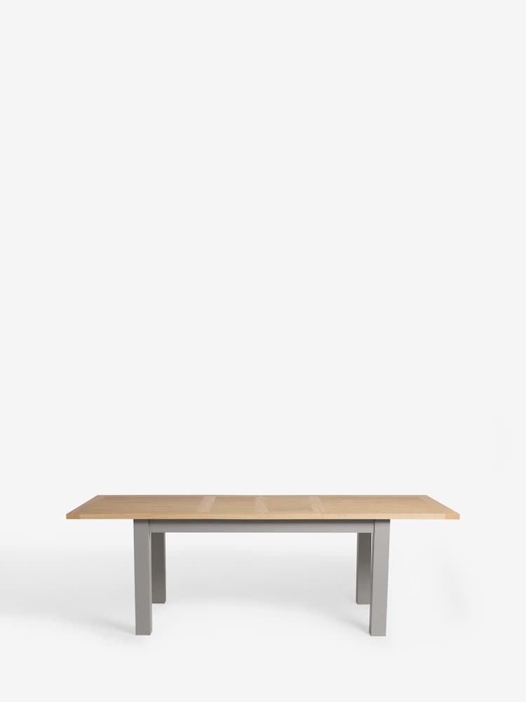 Dove Grey 6 to 10 Seater Extending Dining Table - Image 8 of 8