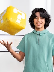 Super Mario Question Block Mega Pillow - Image 2 of 4