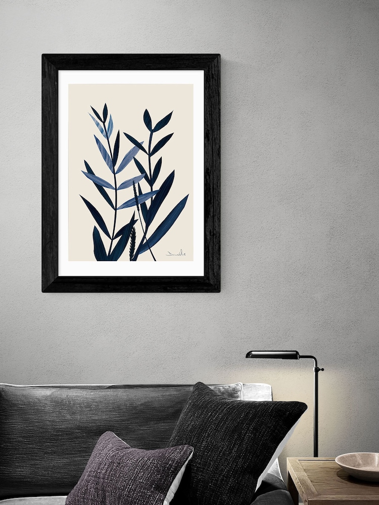 East End Prints Green Blue Plant  I by Dan Hobday - Image 1 of 3