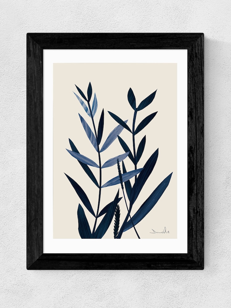 East End Prints Green Blue Plant  I by Dan Hobday - Image 3 of 3