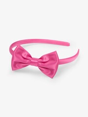 JoJo Maman Bébé Pink 3-Pack Headbands - Image 4 of 5