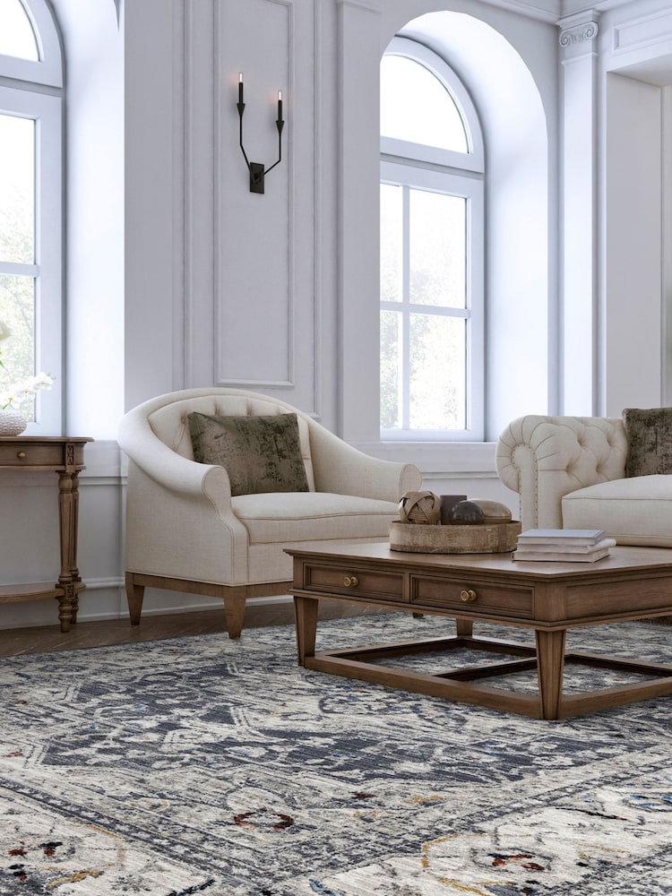 Asiatic Rugs Black Sovereign Medallion Rug - Image 1 of 4