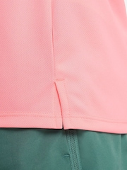 Nike Pink Dri-FIT Miler T-Shirt - Image 4 of 5