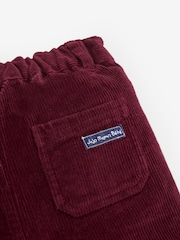 JoJo Maman Bébé Burgundy Cord Trousers - Image 2 of 2