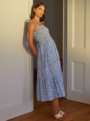 Albaray Blue Rosebud Sundress - Image 1 of 4