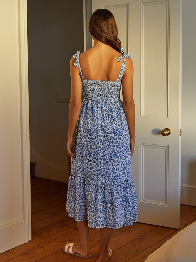 Albaray Blue Rosebud Sundress - Image 2 of 4