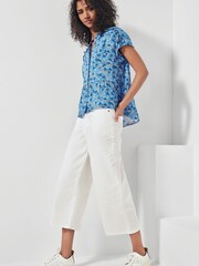 L.F.Markey x Label Wide Crop Jeans - Image 1 of 6
