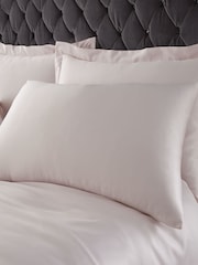 Catherine Lansfield Blush Pink Silky Soft Satin Duvet Cover and Pillowcase Set - Image 2 of 3