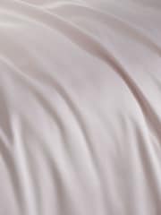 Catherine Lansfield Blush Pink Silky Soft Satin Duvet Cover and Pillowcase Set - Image 3 of 3