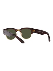 Ray Ban Mega Clubmaster Brown Sunglasses - Image 2 of 6