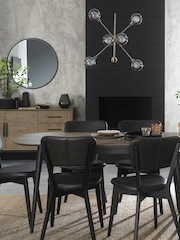 Bentley Designs Natural Vintage Weathered Oak 6 Seater Dining Table - Image 1 of 3