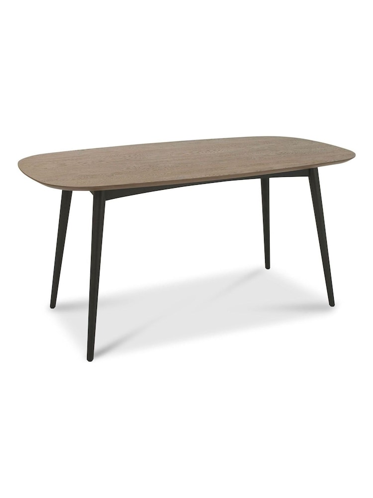 Bentley Designs Natural Vintage Weathered Oak 6 Seater Dining Table - Image 2 of 3