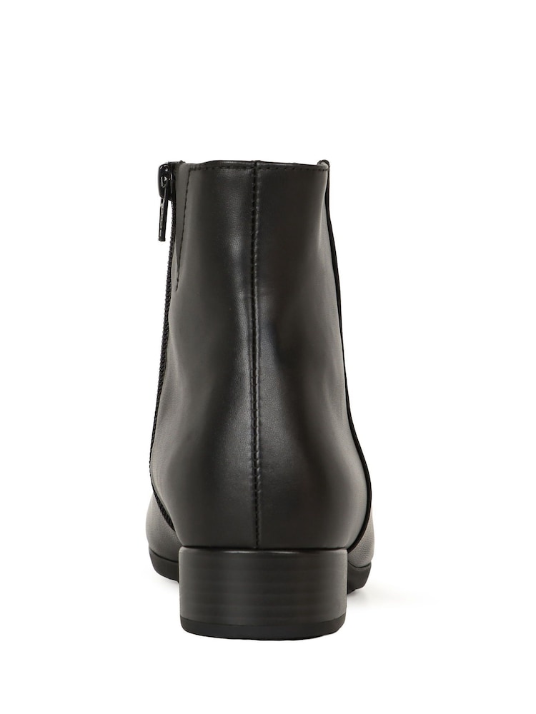 Gabor Black Buzz Ankle Boots - Image 5 of 5