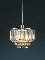 Laura Ashley Chrome Vienna Easy Fit Shade Light - Image 1 of 5