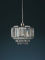 Laura Ashley Chrome Vienna Easy Fit Shade Light - Image 2 of 5
