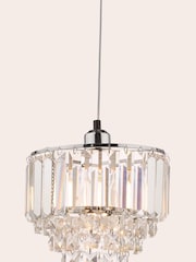 Laura Ashley Chrome Vienna Easy Fit Shade Light - Image 3 of 5