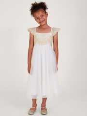 Monsoon Gold Estella Dress - Image 1 of 5