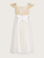 Monsoon Gold Estella Dress - Image 4 of 5