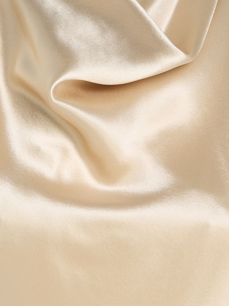 Calvin Klein Natural Shine Halterneck Dress - Image 7 of 7