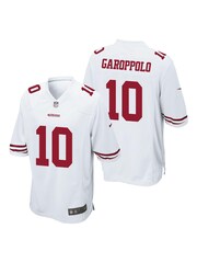 Nike White NFL San Francisco 49ers Road Game Jersey - Jimmy Garoppolo Youth - Image 1 of 3