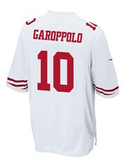 Nike White NFL San Francisco 49ers Road Game Jersey - Jimmy Garoppolo Youth - Image 3 of 3