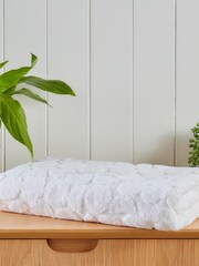 Fusion White Ingo Towel - Image 1 of 4