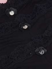 Boux Avenue Black Full Brief Tatiana Knickers 3 Pack - Image 6 of 6