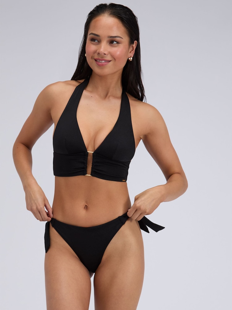 Boux Avenue Black Miramar Tie Side Brief Bikini Bottoms - Image 6 of 6 Boux Avenue Black Miramar Tie Side Brief Bikini Bottoms - Image 6 of 6