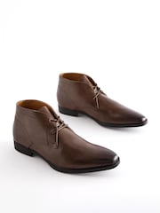 Hellbraun - Elegante Chukka-Stiefel - Bild 2 von 7