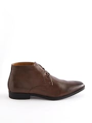 Hellbraun - Elegante Chukka-Stiefel - Bild 3 von 7