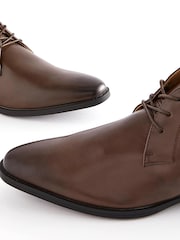 Hellbraun - Elegante Chukka-Stiefel - Bild 4 von 7