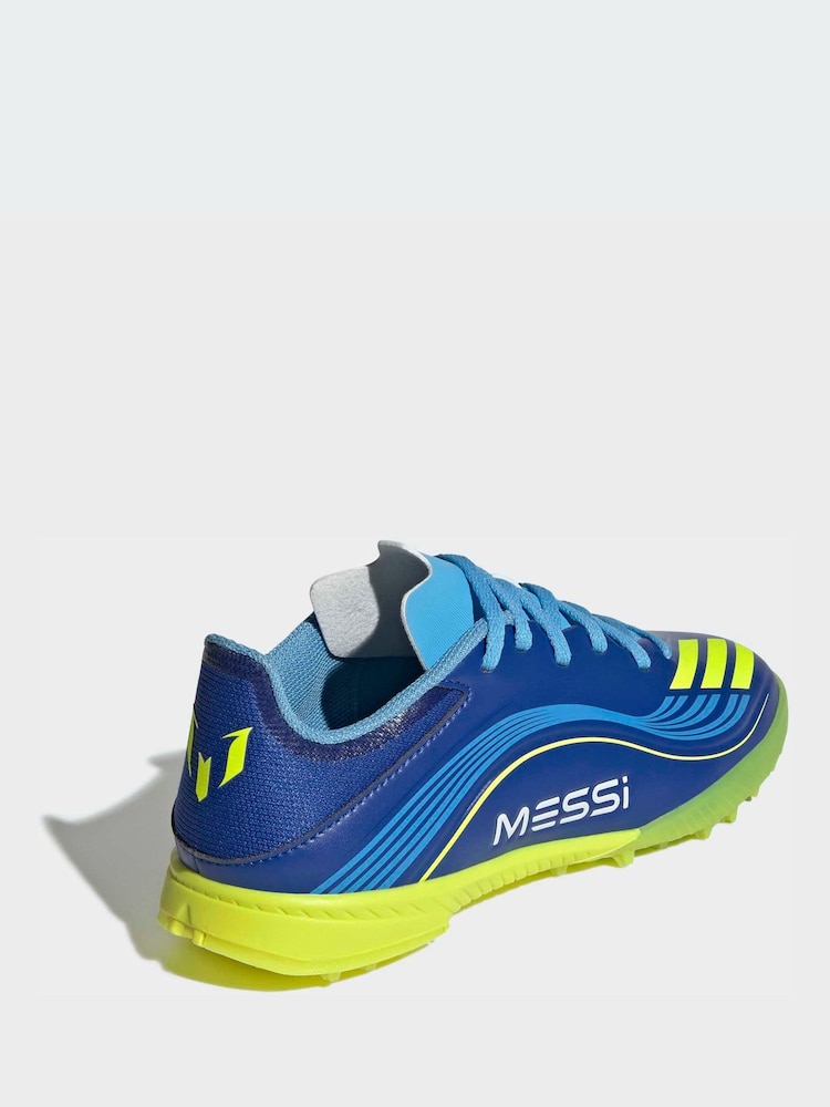 adidas Blue F50 Messi League Turf Boots - Image 2 of 10 adidas Blue F50 Messi League Turf Boots - Image 2 of 10