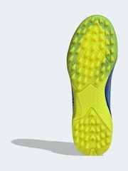 adidas Blue F50 Messi League Turf Boots - Image 8 of 10