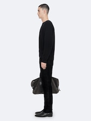 AllSaints Black Cove Crew Jumper - Image 5 of 8