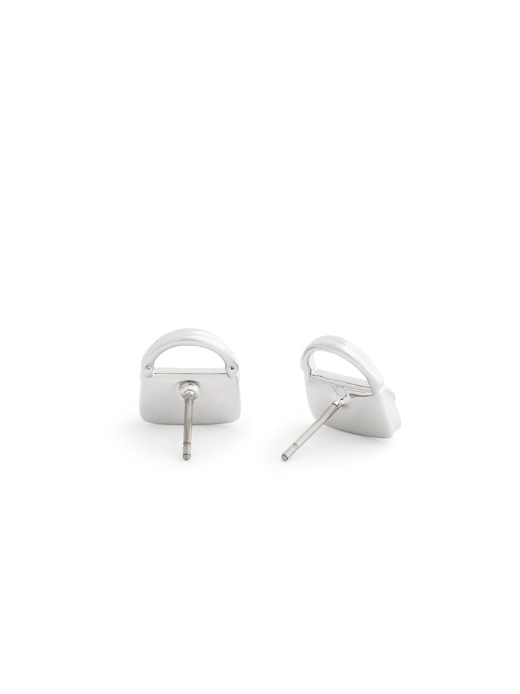 Sudraba tonis - COACH Iconic Charms Pavé rokassomas auskari ar auskariem - Attēls 2 no 3 Sudraba tonis - COACH Iconic Charms Pavé rokassomas auskari ar auskariem - Attēls 2 no 3