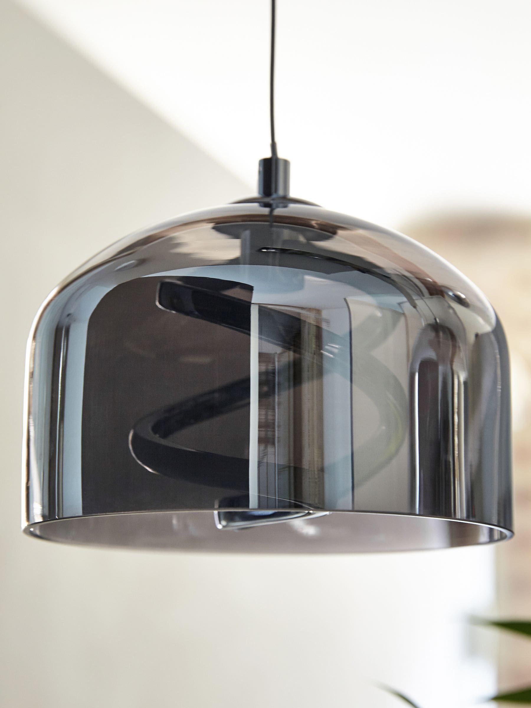 Smoked glass pendant light next discount