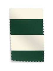 Jasper Conran London Green 100% Cotton Jasper Stripe Swatch - Image 1 of 1