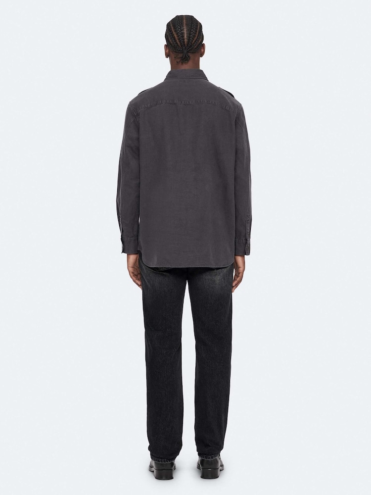 AllSaints Hart Long Sleeve Shirt - Slika 2 iz 8