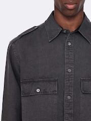AllSaints Hart Long Sleeve Shirt - Slika 6 iz 8