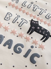 Cream Cat Halloween Long Sleeve Top (3mths-7yrs) - Image 8 of 8