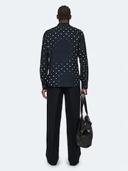 AllSaints Fade Polka Long Sleeve Shirt - Bilde 2 av 8