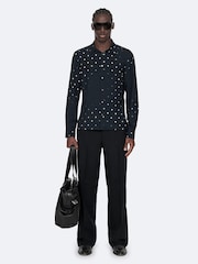 AllSaints Fade Polka Long Sleeve Shirt - Bilde 3 av 8